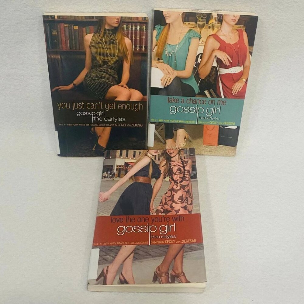 Gossip Girl: The Carlyles Book 2 3 4 Paperback Set by Cecily von Ziegesar